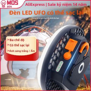 Đèn Lều LED MOSLIGHTING 30W Có Thể Sạc Lại Đèn Lồng Cắm Trại Đa Chức Năng Di Động Với Đèn Chiếu Sáng Khẩn Cấp Có Độ Bền Cao