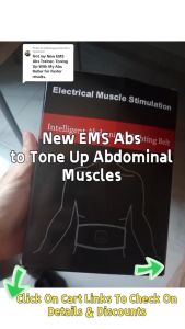 COD SONGYI Alat Stimulator Otot Fitness Belt Six Pack EMS Muscle Traine perut buncit berlemak korset