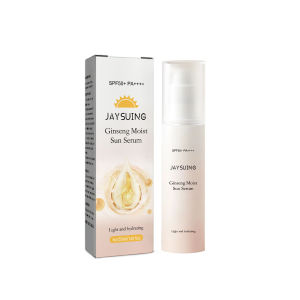 JAYSUING Ginseng Moisturizing Essence Sunscreen Nourishing Oil-control Repair Sunscreen Anti Ultraviolet Whitening Facial Essence Sunscreen Repair Skin Sunburn Facial Body Sunscreen Whitening SPF50+ PA Sunscreen Beauty of 50ml