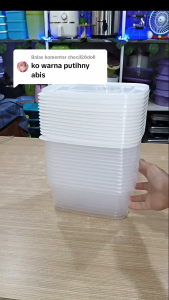 TOPLES FREEZER SET CALISTA RUMOI BENING SEALWARE [12-PCS] WADAH PENYIMPANAN MAKANAN TEMPAT BUMBU DAPUR SET LUNCH BOX FOOD CONTAINER SET TOPLES KULKAS SET STORAGE BOX FOOD CONTAINER FOOD PREPARATION FOOD STORAGE SET