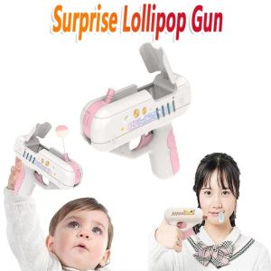 Novelty Sugar Toy with Storage Box Candy Lollipop Sweet Launcher for Children Adult Kid Funny Girlfriends Surprise Gift