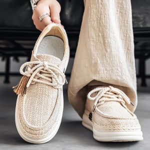KANHAI | Breathable Slip-Resistant Linen Cloth Shoes
