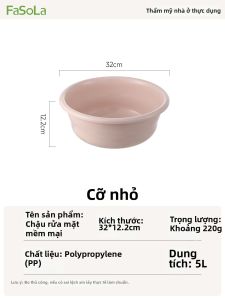 FaSoLa | Chậu Rửa Lớn Bền Vững An Toàn Thực Phẩm