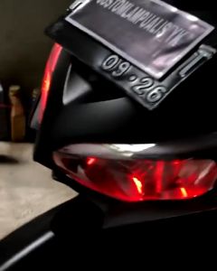 Paket Lampu LED Alis Running Yamaha Aerox Gratis Devil Eye