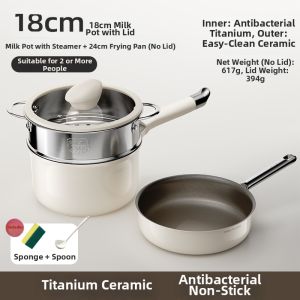 YIZHIFU | Single Serve Mini Non-Stick Frying Pan