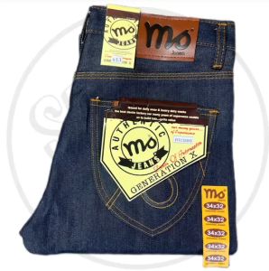ล๊อตผลิตใหม่ มี2สี กางเกงยีนส์ ทรงขากระบอก แบรนด์ Mo JEANS ผ้าด้าน/ล้างน้ำ เป้ากระดุม ใส่เก่าปั้นเฟดได้
