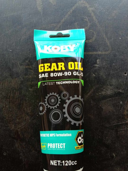 Koby Oil Koby gear oil SAE 80W-90 GL-5 synthetic MPS formulation 120cc | Lazada PH