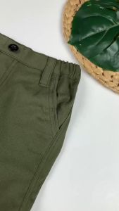 Bronkis Junior Celana Panjang Anak Laki Laki Bahan Stretch Warna Army Usia 1 Bulan Sampai 10 Tahun