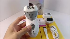 Kemei | Máy Cạo Râu Điện Đa Năng 3 Trong 1 Kemei KM-505 Dành Cho Nữ Sạc USB Dùng Cho Vùng Bikini Râu Và Toàn Thân