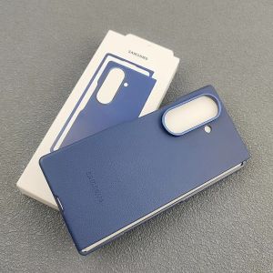 Samsung | Kindsuit Leather Case For Samsung Galaxy Z Fold 8 UItra 5G Luxury Matte Texture Shockproof Protective Cover Foldable Phone Capa