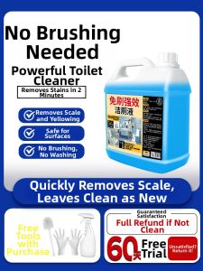 JIAKEMEI | Strong Toilet Cleaner for Stains Odors Removal with Fresh Scent