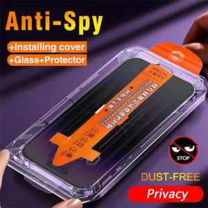 Dust Free Privacy Glass for Xiaomi Poco C75 C61 C65 C40 Poco M3 Pro 5G X5 Pro 5G M6 Pro 4G F2 F3 F5 F6 F4 GT X6 X7 X3 NFC X4 M5 M5s M6 M4 Pro 5G Anti Peeping Easy Installation Tempered Glass Screen Protector Film