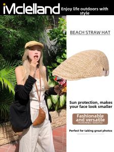 Mclelland | Breathable Lightweight Straw Beret