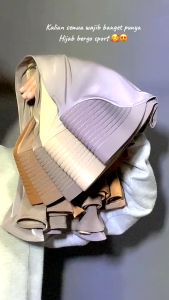 HIJAB SPORT / HIJAB OLAHRAGA / HIIJAB BERGO INSTAN BAHAN JERSEY