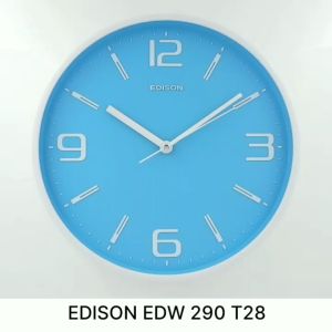 Jam Dinding Edison Sweep ES EQ 290 T28 Timbul Diameter 290mm 29cm