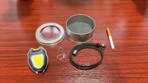 Đèn led mini siêu sáng đèn pin móc khóa tích hợp đầu đốt Vonfram 6 chế độ sángnam châm bật nắp chai tiện lợicòi báo động đèn led có chức năng như bật lửa đa chức năng cổng sạc Type-C siêu nhanh chống thấm nước