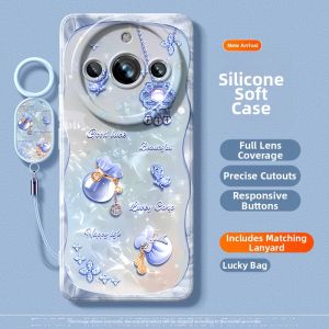 DONGYU | Full Coverage Silicone Case with Lanyard and Heat Dissipation for Realme 11 Series