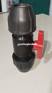 STOP KRAN/BALL VALVE PIPA HDPE 3/4 INCH