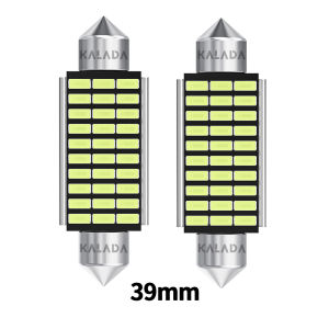 10PCS Festoon 31mm 36mm 39mm 41mm High Quality Super Bright LED Bulbs C5W C10W Car License Light Auto Interior Reading Dome Lamp