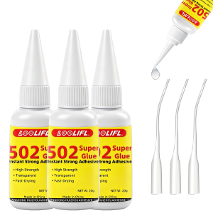 502 Extra Strong Super Glue Instant Adhesive Fast Dry For Home Decor Party Decoration Resin Art Silicone Mold Bonding PVC Repair