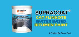 Cat Tangki Toren Air Anti Lumut SUPRACOAT Flinkote Water Based Bitumen (1 kg & 20 kg)