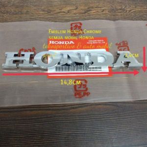 Emblem Tulisan Huruf stiker logo Lambang Honda semua mobil Honda