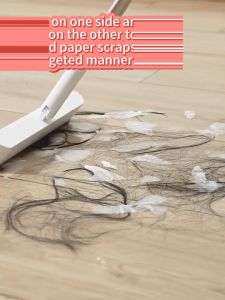 Ecoco Foldable & Rotatable Broom Dust Pan With Comb Dustpan Set Aesthetics Minimalist Design E2396