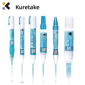 Bút Keo 2 Chiều Kuretake Zig Keo Đa Chức Năng Dành Cho Nghệ Sĩ Người Làm Thủ Công Làm Album Ảnh - Màu Xanh Khi Ướt Giữ Chắc Kép 1mm/2mm/4mm/15mm