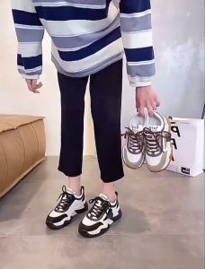 giày thể thao nữ độn đế 6cm phối màu hottrend 2023 Y01