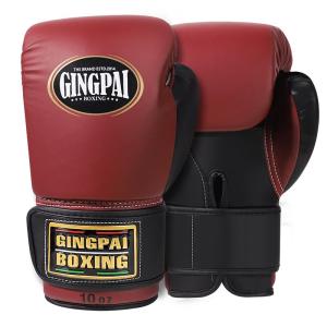 GINGPAI | Professional Boxing Gloves for Sandbag Training Durable Muay Thai Combat