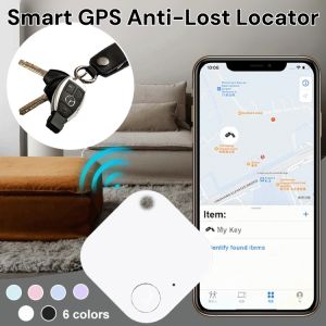 Smart GPS Anti-Lost Locator Waterproof Bluetooth Key Finder Pet Bag Wallet Tracker Replaceable Battery