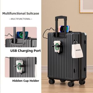 MIMANI | Durable And Thickened Small Womens Travel Luggage 20 Inch