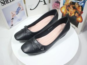 Magnifico Black Shoes: Formal Office Painless Ladies Shoes GH5199