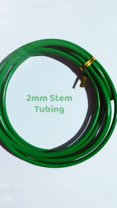 Artificial flower wire stem tubing nylon stocking calla lily lotus tulip Green tube rubber tubing for stem wrap wrapper