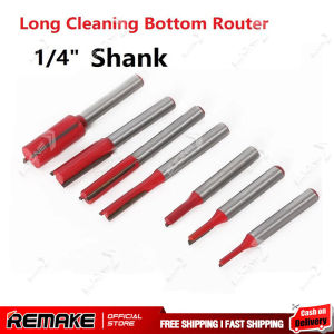 แผ่นเพลทเราเตอร์เราเตอร์แบบตรงก้านเราเตอร์1ชิ้น45 #ดอกสว่านเหล็กแบบเดี่ยวขนาด1/4"