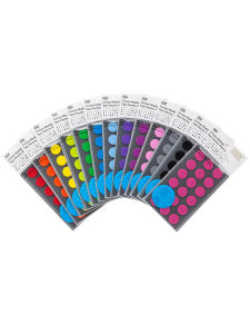 Circular Dot Washi Sticker Sheets