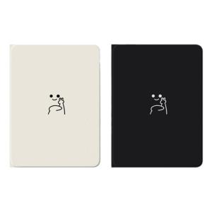 Stylish Funny Full-Screen Compatible Pen Slot iPad Case