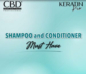 Paket Perjalanan Shampoo & Conditioner CBD Professional Keratin Pro