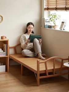 ZHUSHANXIA | Bamboo Foldable Adult Household Bed 1.5m