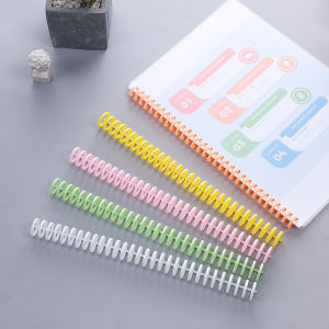 30 Holes Loose-leaf Paper Book Circles Ring Scrapbook Album Binder Clip Spiral A4 A5 B5 Notebook Binding Clips DIY
