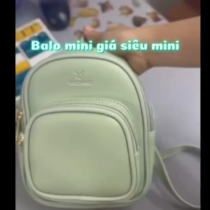 Balo da nữ mini siêu dễ thương VACHINO-BG030 nhiều màu chống nước bảo hành 1 năm đổi trả 7 ngày.