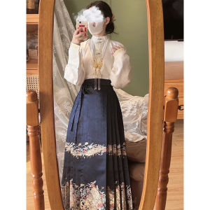 High-end Design Chinese Mianqun Skirt Set