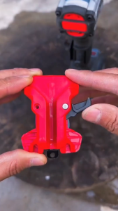 Tool Holster - Upgraded Self Locking Quick Draw Universal Tool Holder with Ambidextrous Thumb Lock - Clips onto Any Belt