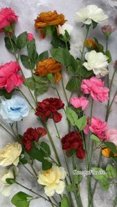 Artificial Flower Peony Cabang 3 Bunga Palsu Peony Dekorasi Rumah