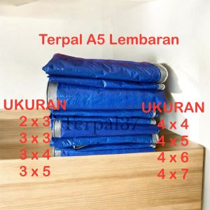 Terpal Plastik A5 Cap Gajah Berbagai Macam Ukuran