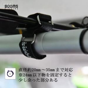 Booms Fishing RB2 Car Rod Holder 10pcs Strong Belt for Vehicle Bar Rods Rack Portable Pole Strap Fishing Tool Accessories