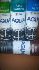 Lõi lọc nước Aqua TL Bộ lõi lọc thô 123