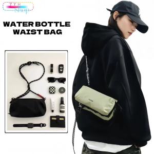 Topologie Bottle Outdoor water bottle diagonal cross bag mountain series commuting sports handbag mens and womens shoulder bag