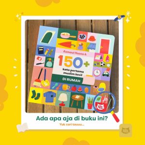 Boardbook Jumbo | 150 Kata Pertama Muslim Kecil | By TGOF