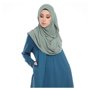 Leanen Jubah Balqis jubah muslimah solat ready dress muslimah jubah wanita muslimah